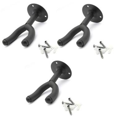 Imagem de KIT 3 Suporte parede para guitarra violao MXP SPVG-100