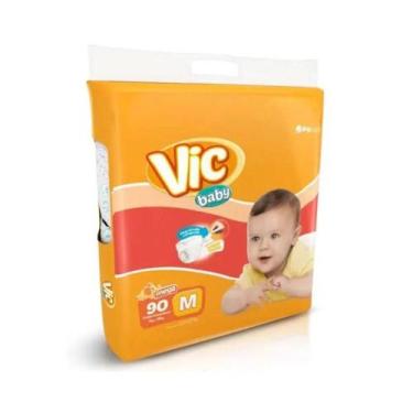 Imagem de Fralda Vic Baby Mega, M/90