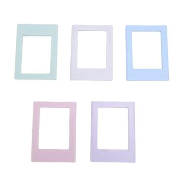 Imagem de SPYMINNPOO 5pcs Molduras de Fotos Magnéticas, Bolsos de Proteção de Protetores PAGEL PAINEL COMPLEM