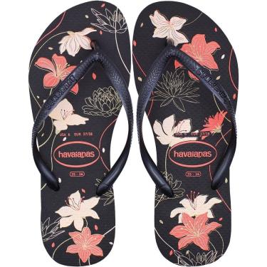 Imagem de Chinelo de Dedo Havaianas Slim Organic 2 Floral Feminino