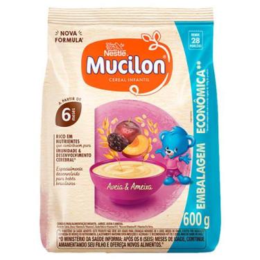 Imagem de Mucilon Cereal Infantil Sabor Aveia e Ameixa a Partir dos 6 Meses 600g
