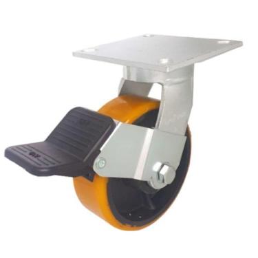 Imagem de Rodizio Ind Carga Pesada C/Freio6X2 Pol.Roda Ferro700Kg - COLSON