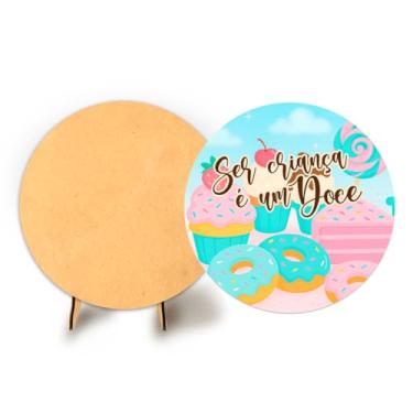 Imagem de Painel 50cm C/Elastico Dia das Crianças + Suporte MDF (CRI0017)