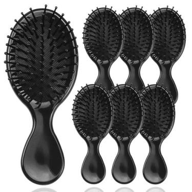 Imagem de Pacote de 100 mini escovas de cabelo HQSLsund embaladas individualment
