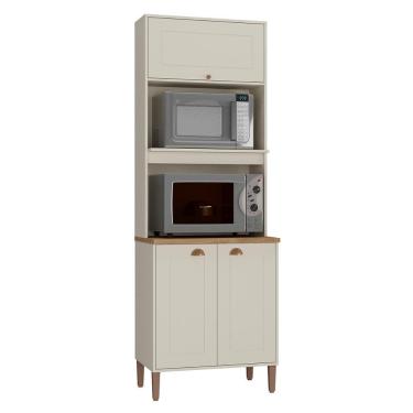 Imagem de Paneleiro Tunísia com 3 Portas Nichos e Prateleiras