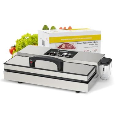 Imagem de Selador a vácuo Vesta Precision Vac'n Seal Pro II – Design de vedação inteligente, operação de velocidade total, carga de trabalho pesada sem esforço, sacos de caixa de cortador patenteados,