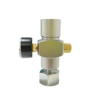 Imagem de Fabricação caseira de cerveja 2 In 1 CO2 Mini Gas Regulator CO2 Charger TR21*4 0-30 PSI Keg Charger for European Soda stream Beer Kegerator Acessórios para vinho