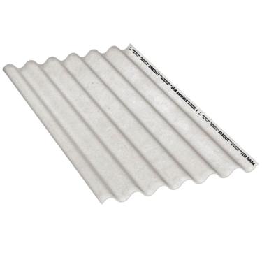 Imagem de Telha de Fibrocimento Ondulada 6 mm 2,13 x 1,10 Metros - 220162135 - BRASILIT