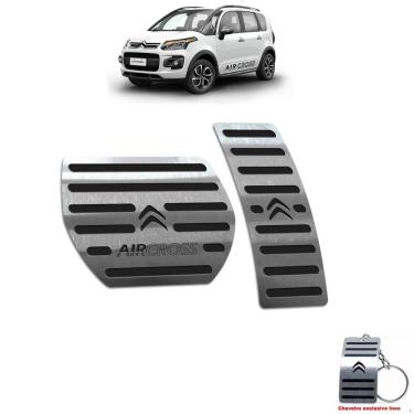 Imagem de Pedaleira Automático Citroen Aircross 2011 Até 2016 Preto