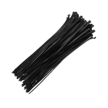 Imagem de Presilha de nylon preto 2.5x100mm pacote 100 peças - CNC