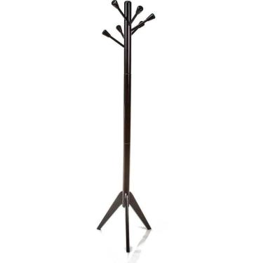 Imagem de Mancebo Cabideiro Fidalgo Tabaco Escuro - 1,65m