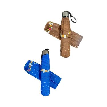 Imagem de Kit 02 Sombrinha Fem Al Super Leve Voyagem Azul E Mar 3025