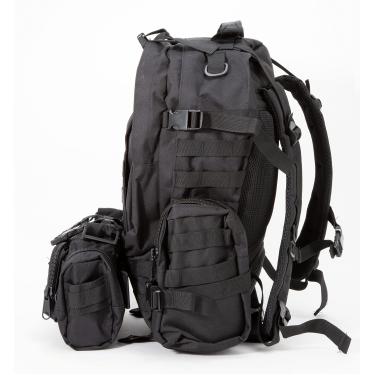 Imagem de MOCHILA TÁTICA ECHOLIFE DEFENDER PRETA 55L