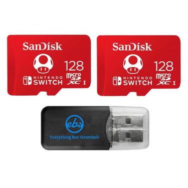 Imagem de Cartão de memória SanDisk microSD Ultra 128GB Nintendo Switch - Everyt