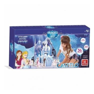Imagem de Castelo Princesa do Gelo 56 Peças- Brincadeira de Criança