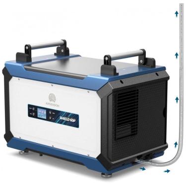 Imagem de Desumidificador ARGENDON para Espaços de Rastejamento com Bomba e Mangueira de Drenagem, Desumidificador Comercial de 68 litros