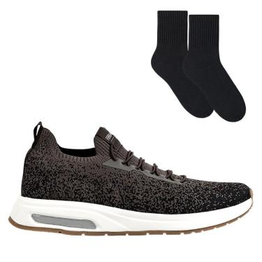 Imagem de Kit Sapatênis Ferracini Vyper Masculino + Meia