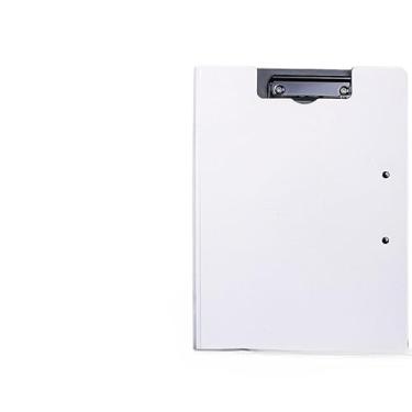 Imagem de pasta colorida prancheta com capa A4,material de escritorio(branco 5421E)