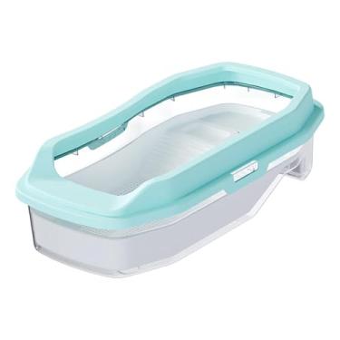 Imagem de IEUDNS Tanque de tartarugas Habitat de tartarugas Aquário de Tanque de répteis para Lagartos Caranguejos, Verde