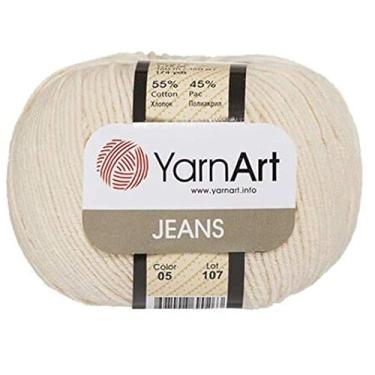 Imagem de 55% algodão 45% acrílico fio esportivo 1 novelo/bola 50 g 173 m (5)