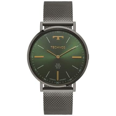 Imagem de Relógio Technos Masculino Slim Grafite - 2025lul-1v