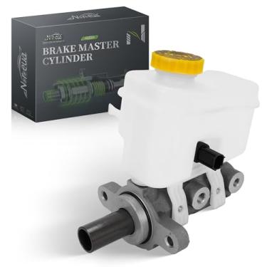 Imagem de Cilindro mestre de freio com reservatório e tampa compatível com Jeep Wrangler JK 2007-2017 - Substitui 68003617AA, M630517, 68057474AA