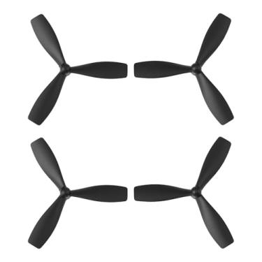 Imagem de YINETTECH 2 Pairs RC Airplane Propeller Compatible with Fei Xiong FX816 FX817