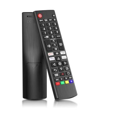 Imagem de Controle remoto universal para LG Smart TV, substituição para todos os LG OLED LCD LED HDTV 3D 4K Smart TV com Prime Video, Disney Plus, Netflix, botões de canais LG