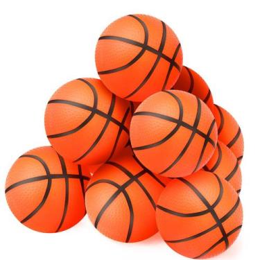 Imagem de Mini Basketball Civaner de 10 cm de borracha inflável para crianças x2