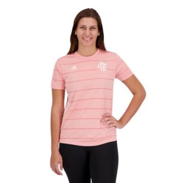 Imagem de Camisa Feminina Flamengo Outubro Rosa, Rosa, P