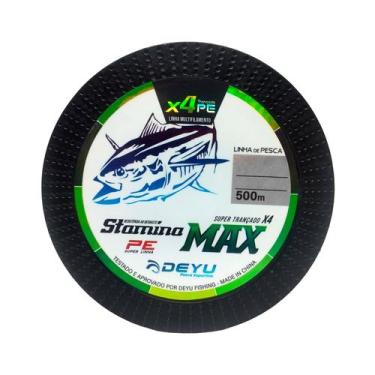 Imagem de Linha de Pesca Multifilamento Stamina Max 4x 500m  Deyu, 0.90mm