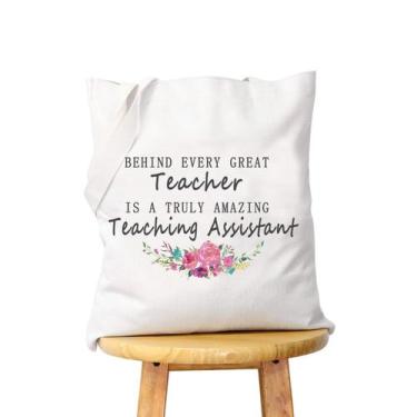 Imagem de Bolsa de cosméticos WCGXKO Teaching Assistant, presente de agradecimen