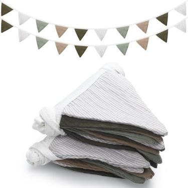 Imagem de Pennant Banner Flags Oudain, 4,7 m, berçário, guirlanda, triângulo