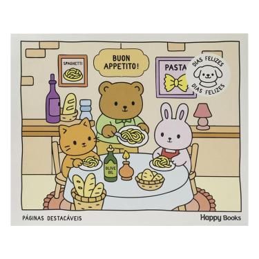Imagem de Happy Books Livro de Colorir 36 Páginas Destacáveis, Brochura – Cozy & Cute: Dias Felizes