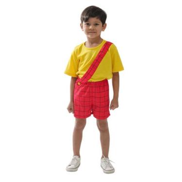 Imagem de Fantasia Cascão Infantil - Turma da Mônica Original - Abrakadabra, Uni