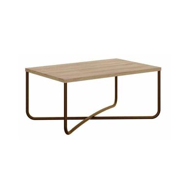 Imagem de Mesa Centro Sala Connect 1271 Ouro Velho/noce - Carraro
