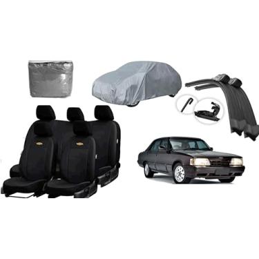 Imagem de Capa de couro +Capa de cobrir + Limpador de para - brisa -GM Opala 68-92