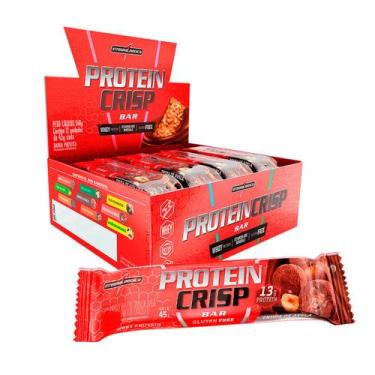 Imagem de Protein Crisp Bar Sabor Trufa de Avelã CX/12 Unidades Integral Medica 