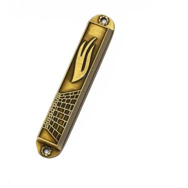 Imagem de Mezuzá Judaico 8 Cm MURO- De Israel + Pergaminho