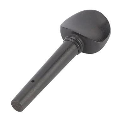 Imagem de RiToEasysports Cordas de Violino de ébano, Pinos de Eixo, Duráveis, Leves, para Manutenção e Substituição de Violino (1/2 estacas para violino, ébano com olhos de)