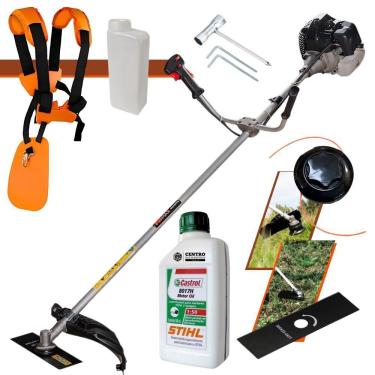 Imagem de Roçadeira Lateral 43CC 1,7HP Anmax CG430-B + Óleo Stihl 2T