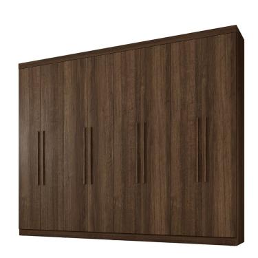 Imagem de Guarda Roupa New Premium 8 Portas 4 Gavetas 8 Prateleiras - Benetil