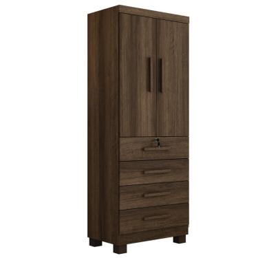 Imagem de Guarda Roupa Camiseiro New Maia 2 Portas 4 Gavetas - Benetil