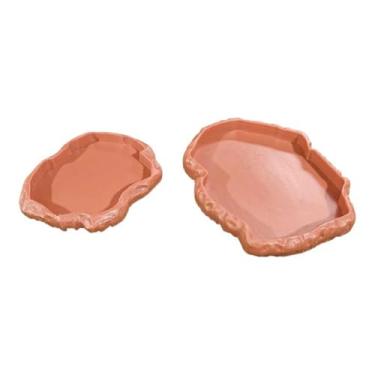 Imagem de Comedouro e Bebedouro para Répteis – Resina Atóxica Grande e Extra Grande(Ceramica)