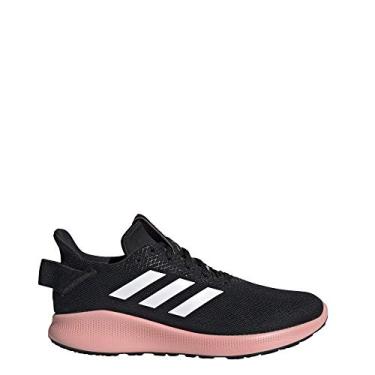Imagem de Tênis feminino Adidas Sensebounce + Street, Core Black / Cloud White / Glow Pink, 8