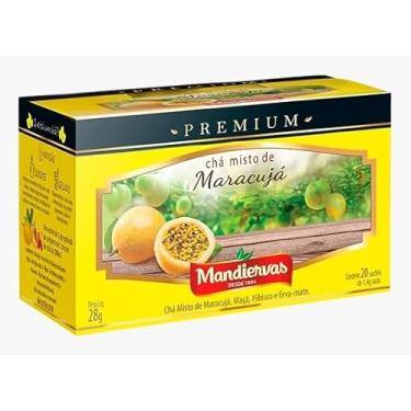 Imagem de Cha Misto de MARACUJA MANDIERVAS - PREMIUM 20 SACHE 1 de 28G
