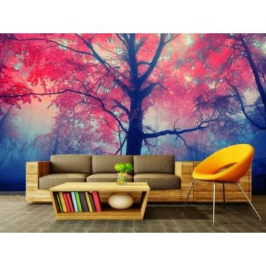 Imagem de Papel de Parede Paisagens Floresta 87 - 1,00 X 1,00 - Voce Decorando
