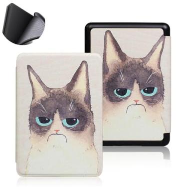 Imagem de Yzlvigrous Capa para Kindle Paperwhite 12th/Colorsoft Signature Edition 1ª Geração 2024, Tampa Traseira de TPU Macia de 7 Polegadas com Sono/despertar Automático, Modelo: SA59CP/SA569P/SA568B