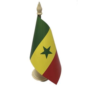 Imagem de Bandeira De Mesa Do Senegal - Mundo Das Bandeiras