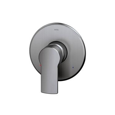 Imagem de Acabamento Monocomando para Chuveiro Docol Argon 90008486070 3/4" Grafite Escovado